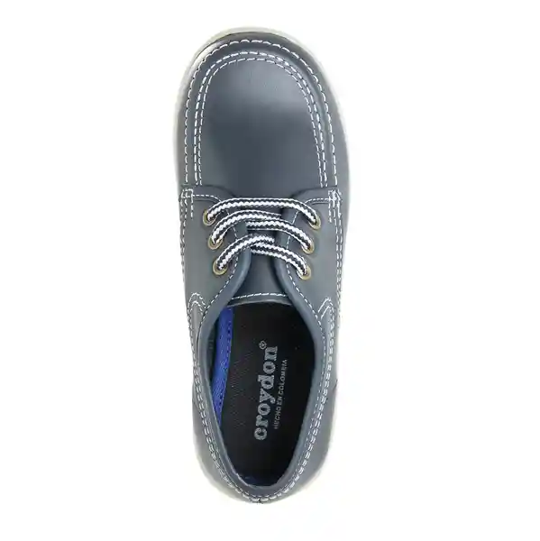 Croydon Zapatos Escolares Bachiller Mujer Azul Talla 28