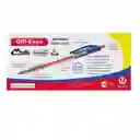 Boligrafo Semi Gel Retractil Azul Oe-052f