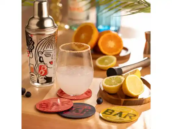 Set Posa Vaso Metálico Casaideas