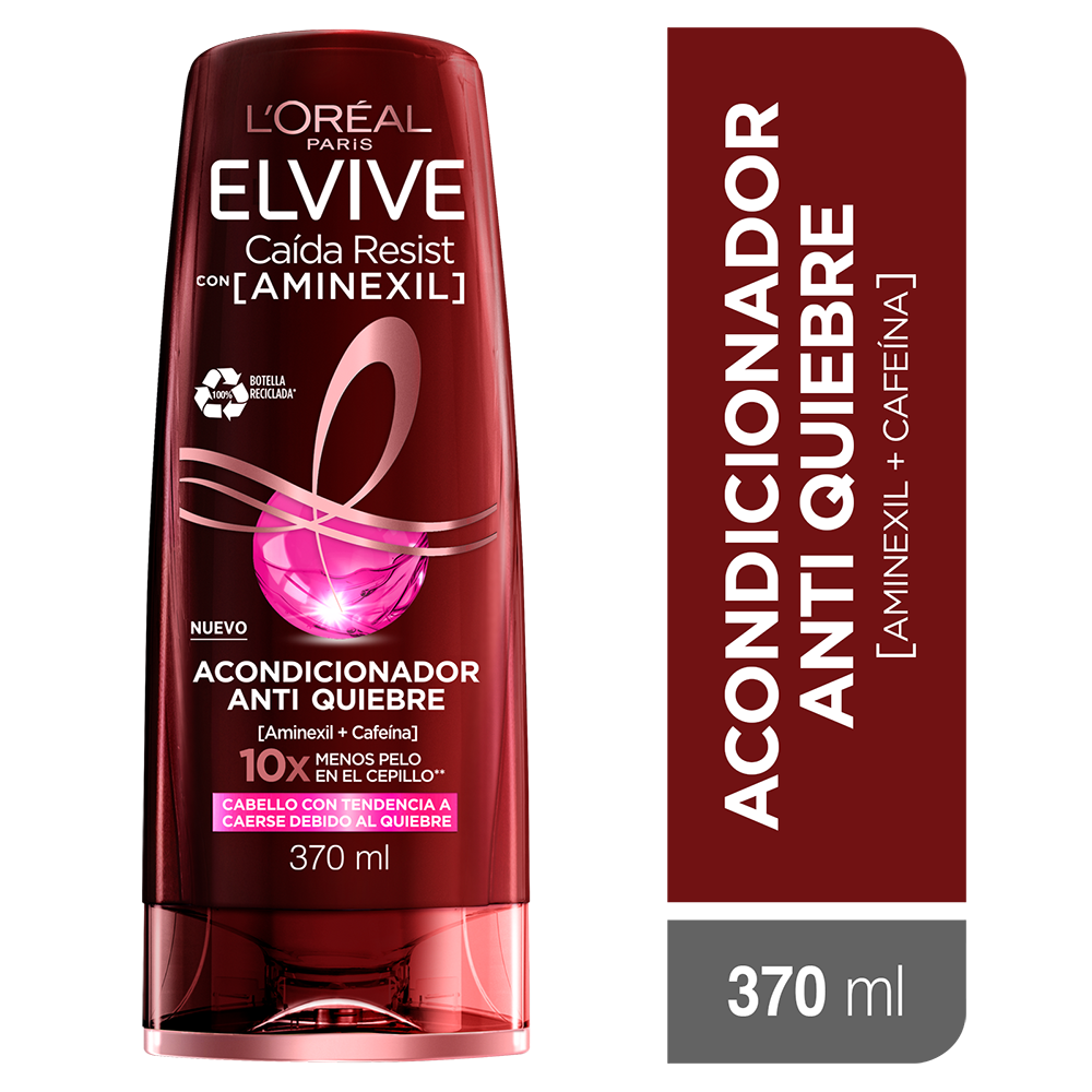 Acondicionador Elvive Loreal Paris Caída Resist Aminexil 370 ml
