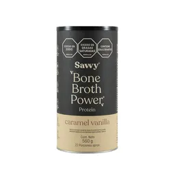 Savvy Proteína Bone Broth Power Tar Caramel Vanilla