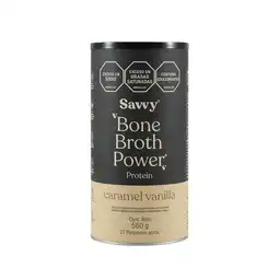 Savvy Proteína Bone Broth Power Tar Caramel Vanilla