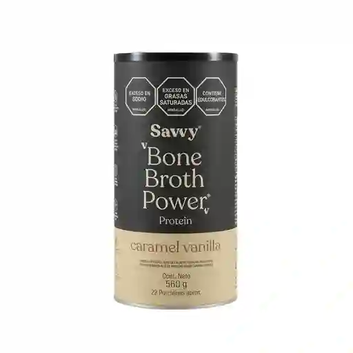 Savvy Proteína Bone Broth Power  Tar Caramel Vanilla