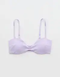 Top de Bikini Aerie Morado Talla: X-LARGE 5722580 American Eagle