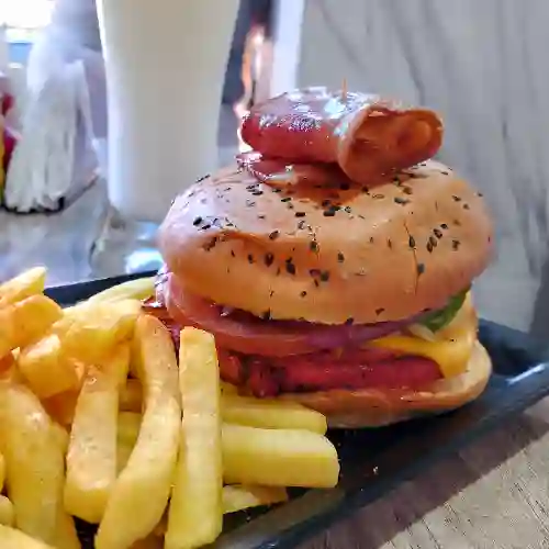 Cangreburguer Chuleta de Cerdo Ahumada