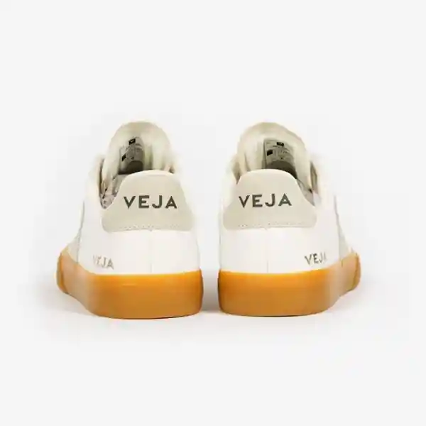 Veja Tenis Campo Mujer Natural-Blanco 37