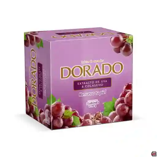 Dorado Pack Jabón de Tocador Uva y Colageno