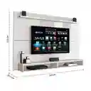 Muebles 2020 Panel tv Maxi 1.8 Blanco