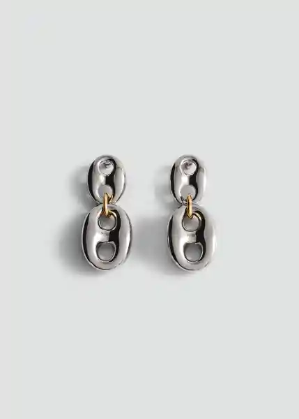 Pendientes Salma Oro Talla 99 Mujer Mango