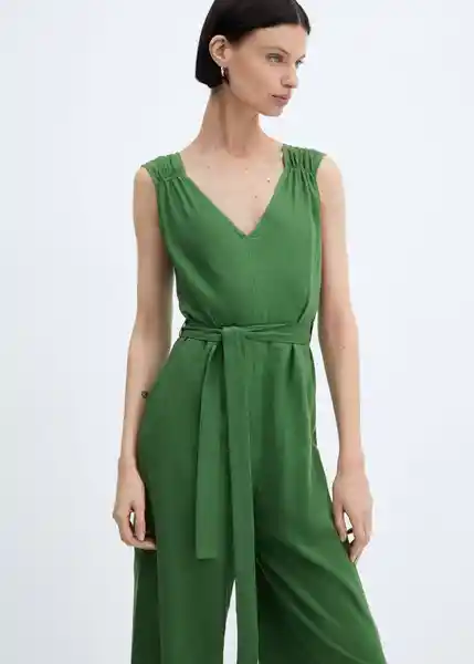 Mono Susi-W Verde Talla XL Mujer Mango