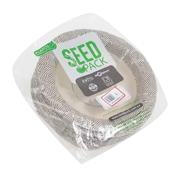 Seedpack Plato Papel de Sopa 16 Oz