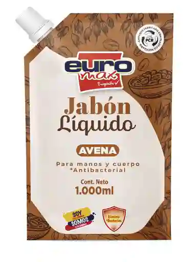 Euromax Jabón Líquido Avena