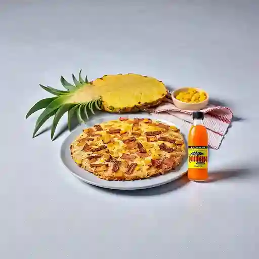 Combo Pizza Hawaiana Especial + Colombiana 400 ml