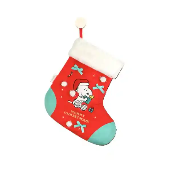 Bota Decorativa de Navidad Serie Snoopy Miniso