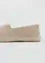 Sandalias Yute Arena Talla 39 Hombre Mango