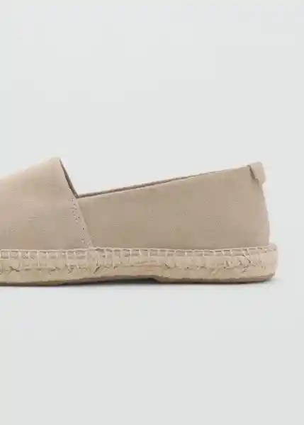 Sandalias Yute Arena Talla 39 Hombre Mango