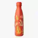 Qwetch Botella Isotérmica Coral Naranja 500 mL