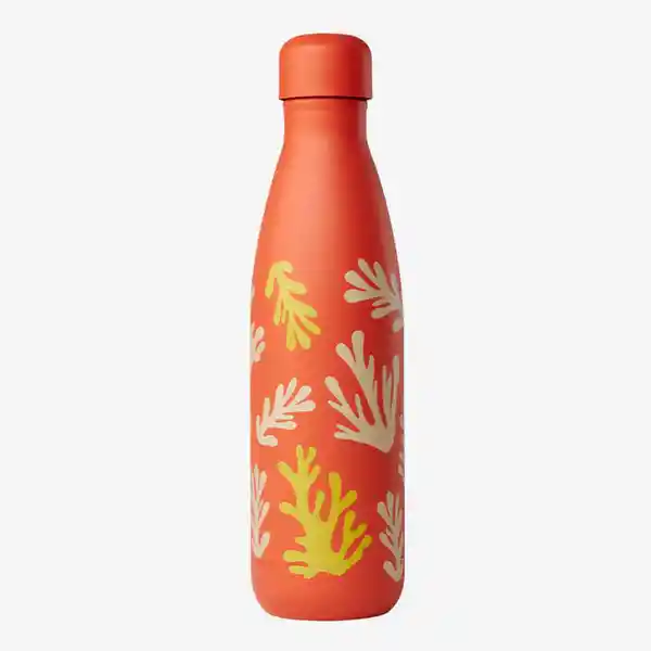 Qwetch Botella Isotérmica Coral Naranja 500 mL