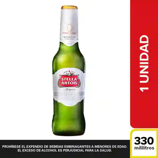 Cerveza Stella Artois Bot. 330ml