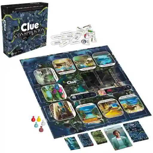 Clue Juego Mesa Conspiración