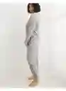 Pantalón de Pijama Aerie Gris Talla MEDIUM American Eagle