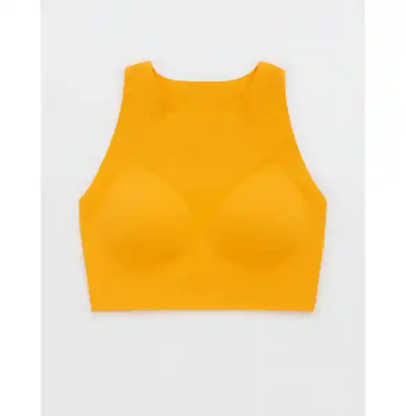 Top Deportivo Aerie Naranja Talla MEDIUM American Eagle