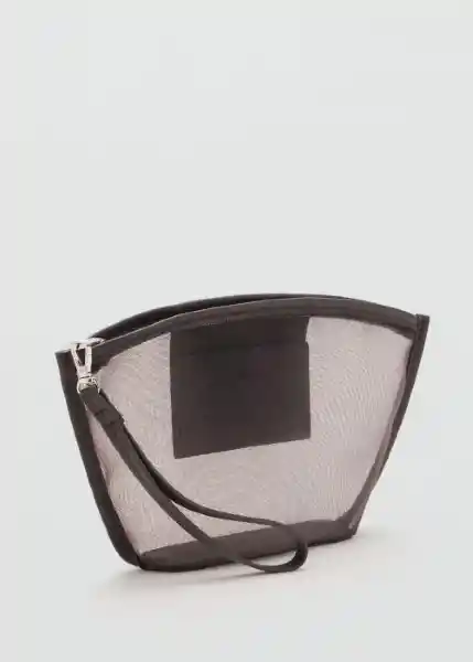 Neceser M Dalsi Chocolate Talla 99 Mujer Mango
