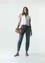 Chaleco Mujer Crudo Puro Claro Talla M 423G035 Naf Naf