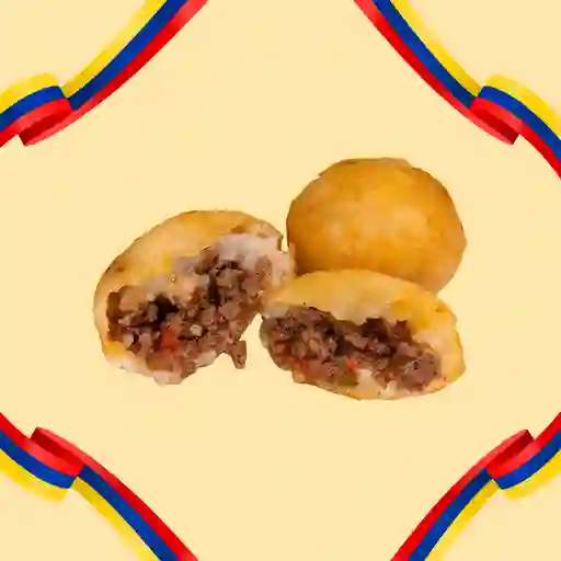 Papa rellena morena