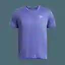 Under Armour Camiseta Streaker Splatter Ss Hombre Morado SM