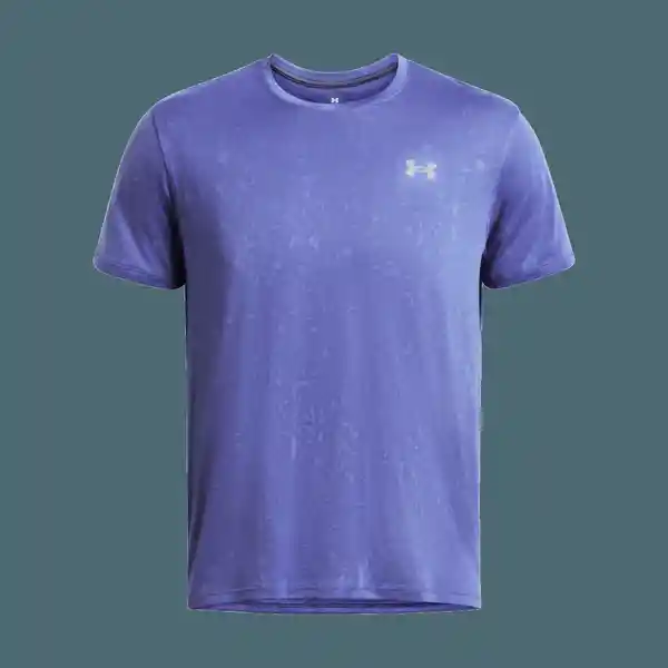 Under Armour Camiseta Streaker Splatter Ss Hombre Morado SM