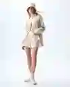 Camisa Mujer Beige Talla M 611G003_BEI141209 Americanino