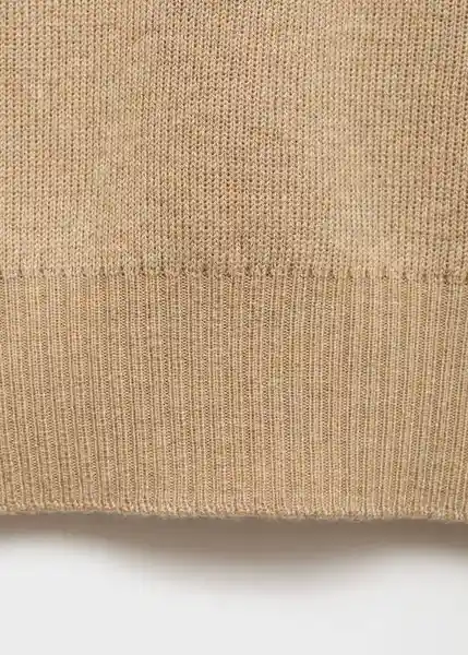 Jersey Banana Crudo Talla S Mujer Mango