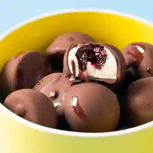 250 gr Bombones de Yogurt con Centro de Amarena