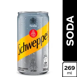 Soda Schweppes Lata 269ml