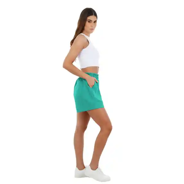 Short Jazmín Verde Talla S