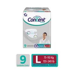 Content Pañal Medical Talla L