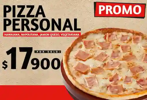 1 Pizza Personal 1 Ingrediente a Elección