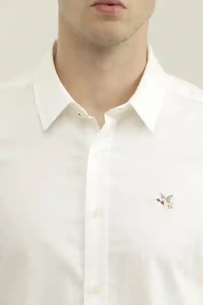 Camisa Oxford Duck Shirt Masculino Blanco 0 Claro M Chevignon