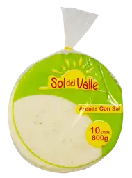 Sol del Valle Arepas con Sal