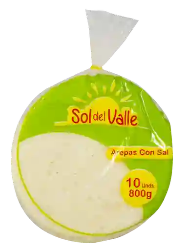 Sol del Valle Arepas con Sal