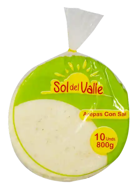 Sol del Valle Arepas con Sal