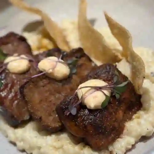 Lomo Sobre Risotto