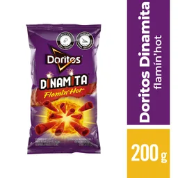 Doritos Pasaboca de Maíz Dinamita Flamín Hot Familiar
