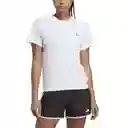 Adidas Camiseta Tee Para Mujer Blanco Talla L HZ0112