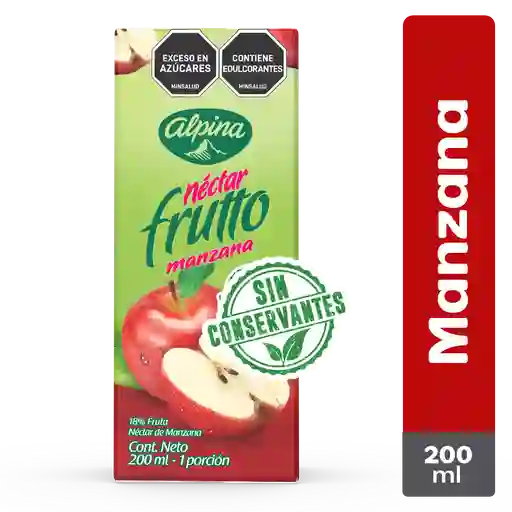 Frutto Néctar Manzana 200 mL