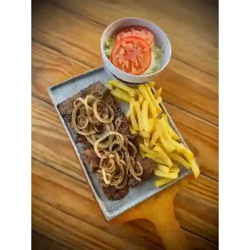 Lomito Encebollado