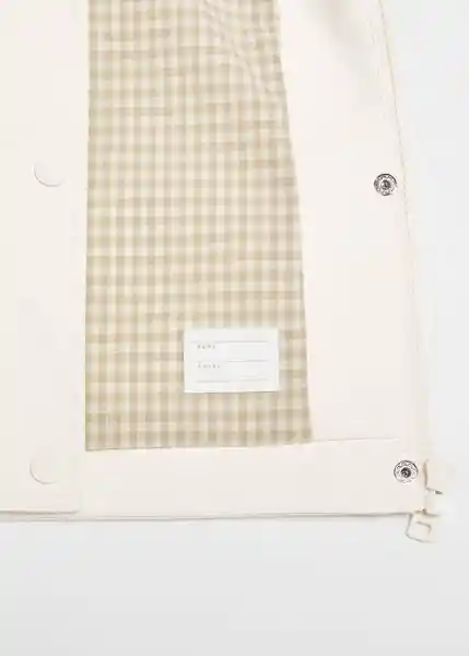 Abrigo Snowb Crudo Talla 70 Niñas Mango