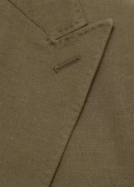 Blazer Amalfi Khaki Talla 54 Hombre Mango