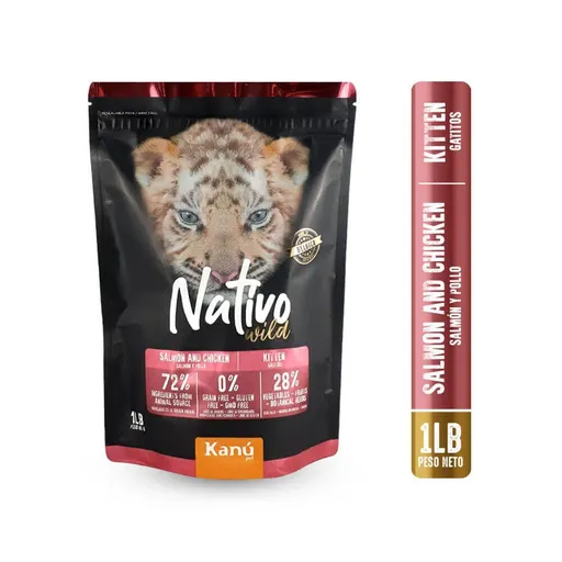 Kanu Alimento Para Gato Nativo Wild Cachorro 1 Lb